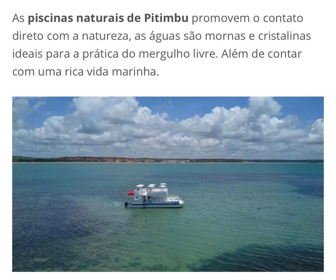 Casa de Praia Pitimbu Pitimbu (Paraiba) Exterior foto
